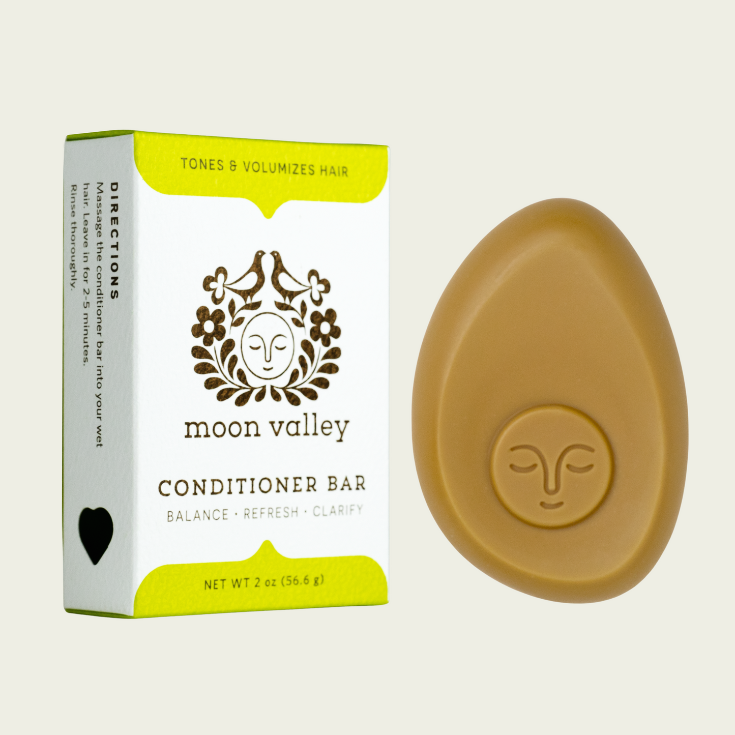 Moon Valley Organics Conditioner Bar Lemongrass Rosemary