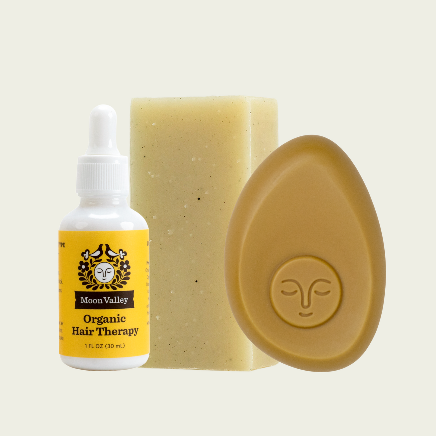 Moon Valley Organics Conditioner Bar Sweet Carrot Hair Care Essentials Set Clarifying Bars and Bottle Hair Care Routine