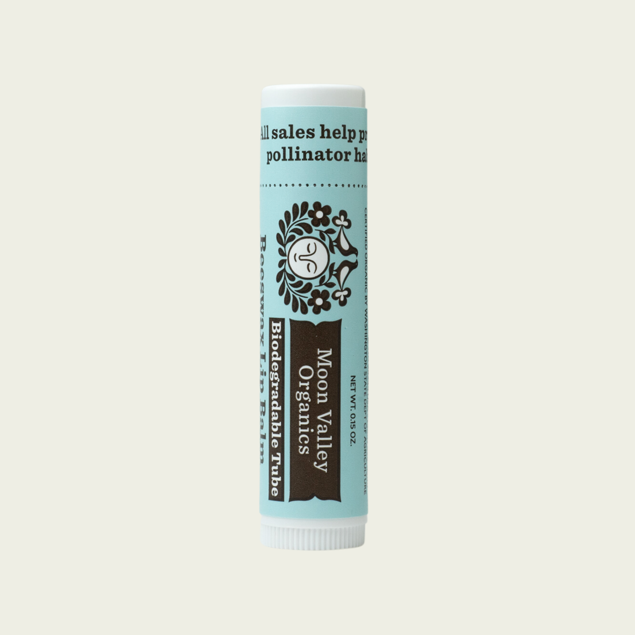 Cool Mint Vanilla Beeswax Lip Balm
