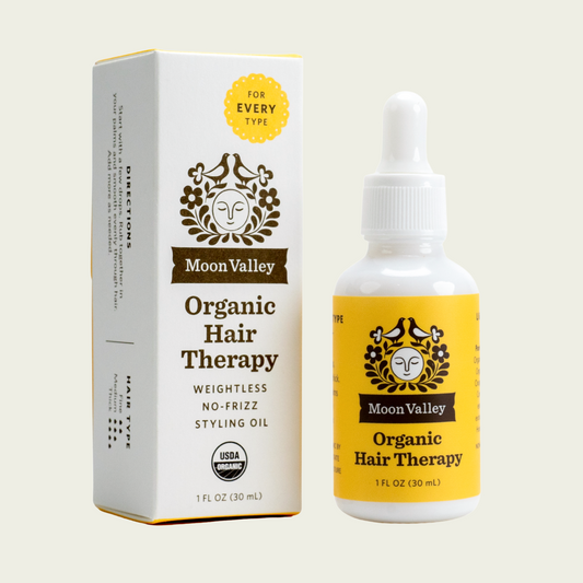 Moon Valley Organics Hair Therapy Every Type Box and Bottle
