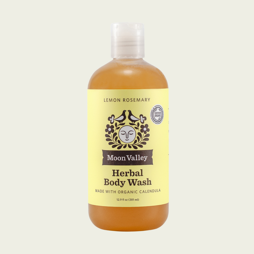Peppermint Herbal Body Wash Moon Valley Organics