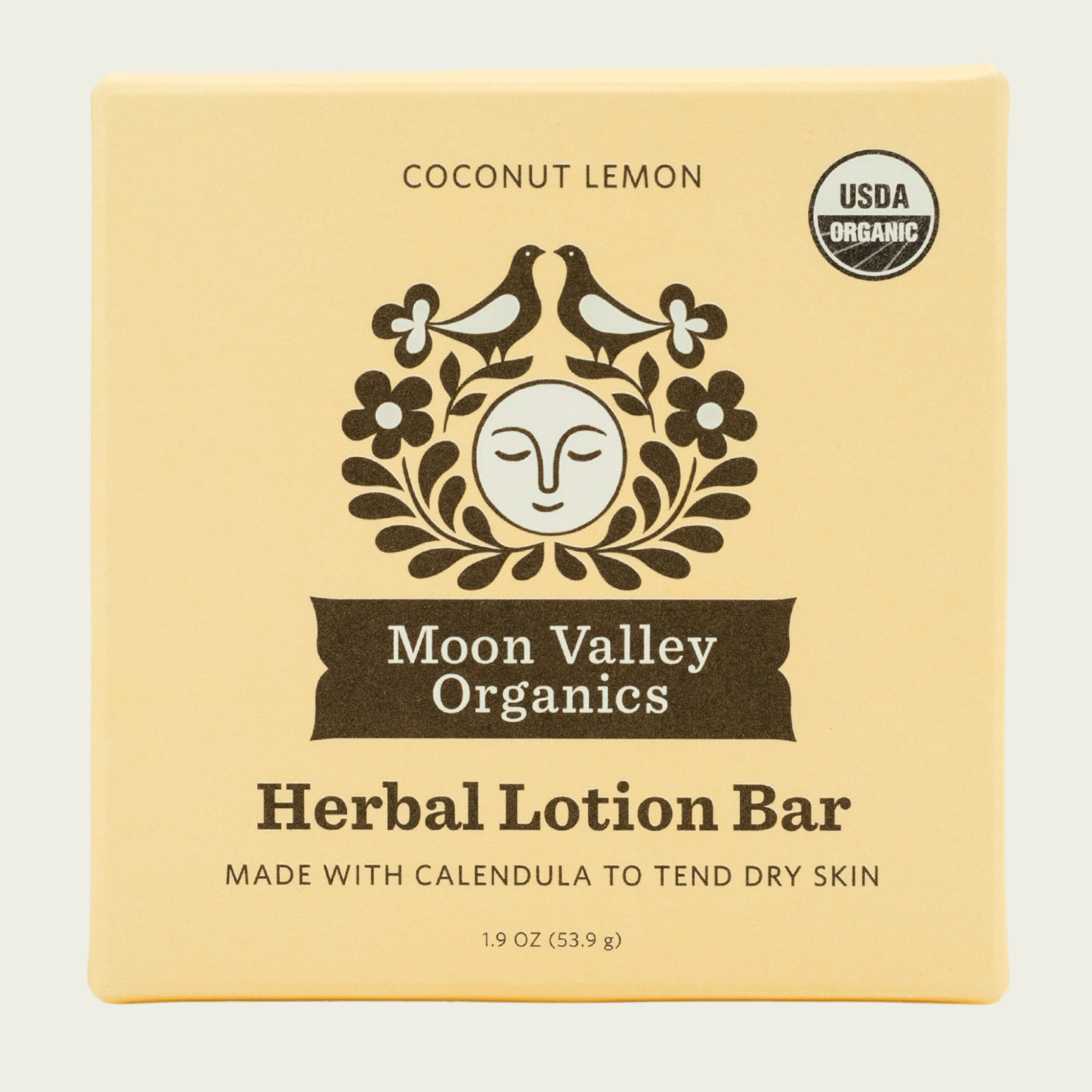 Coconut Lemon Herbal Lotion Bar