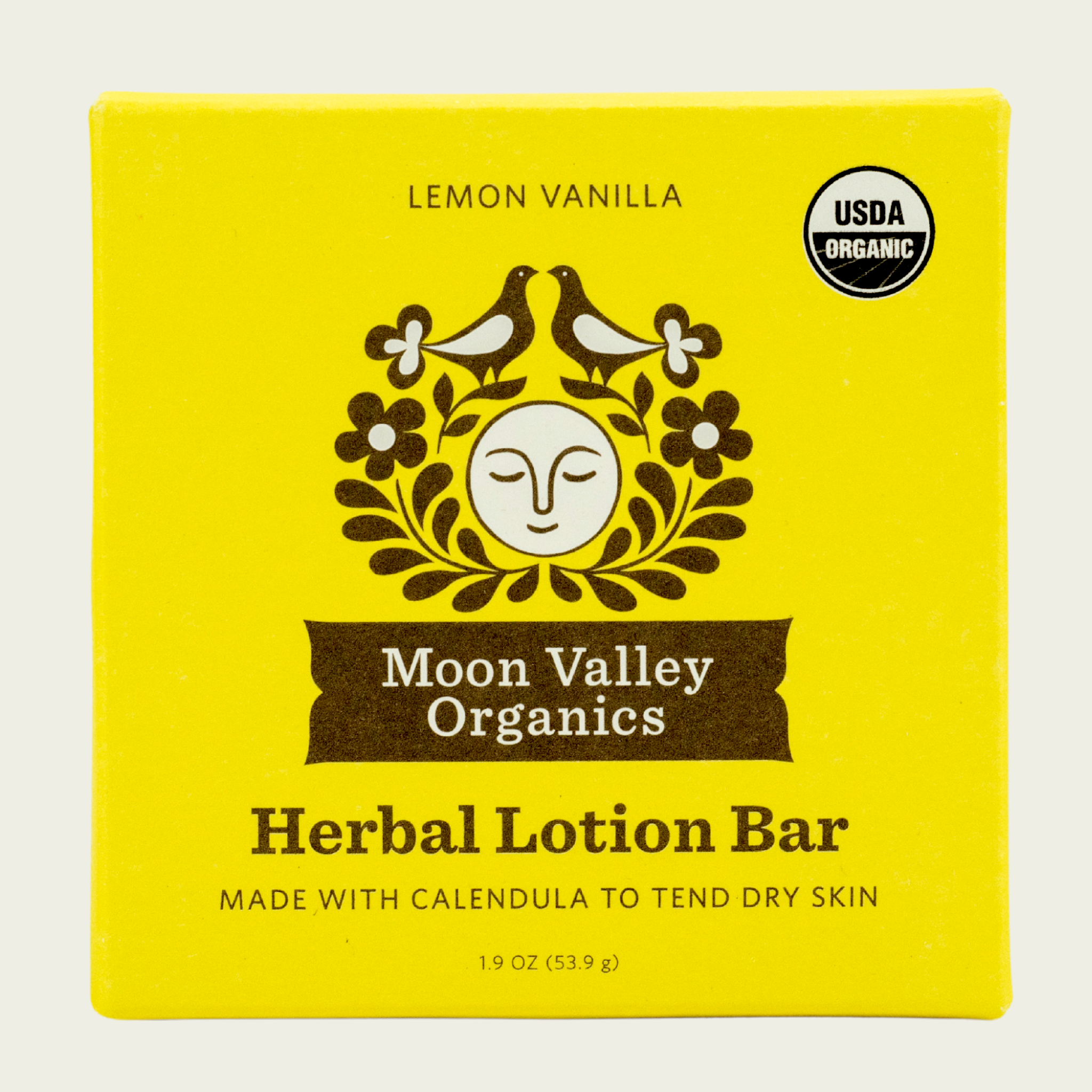 Lemon Vanilla Herbal Lotion Bar