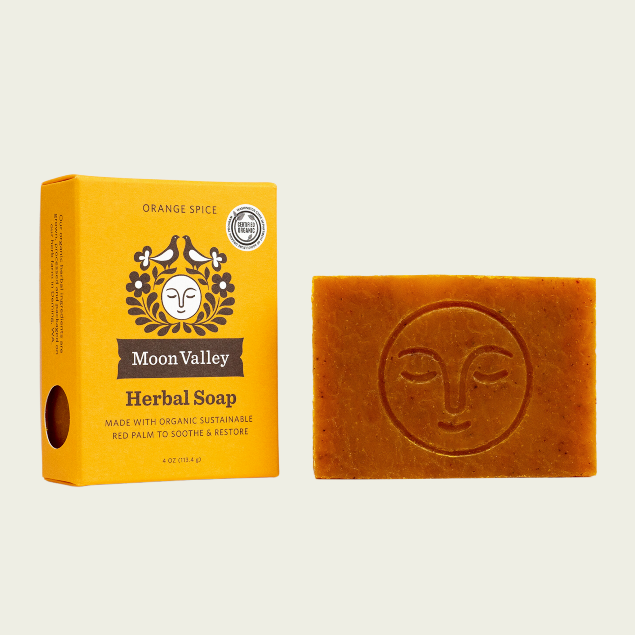 Orange Spice Herbal Soap