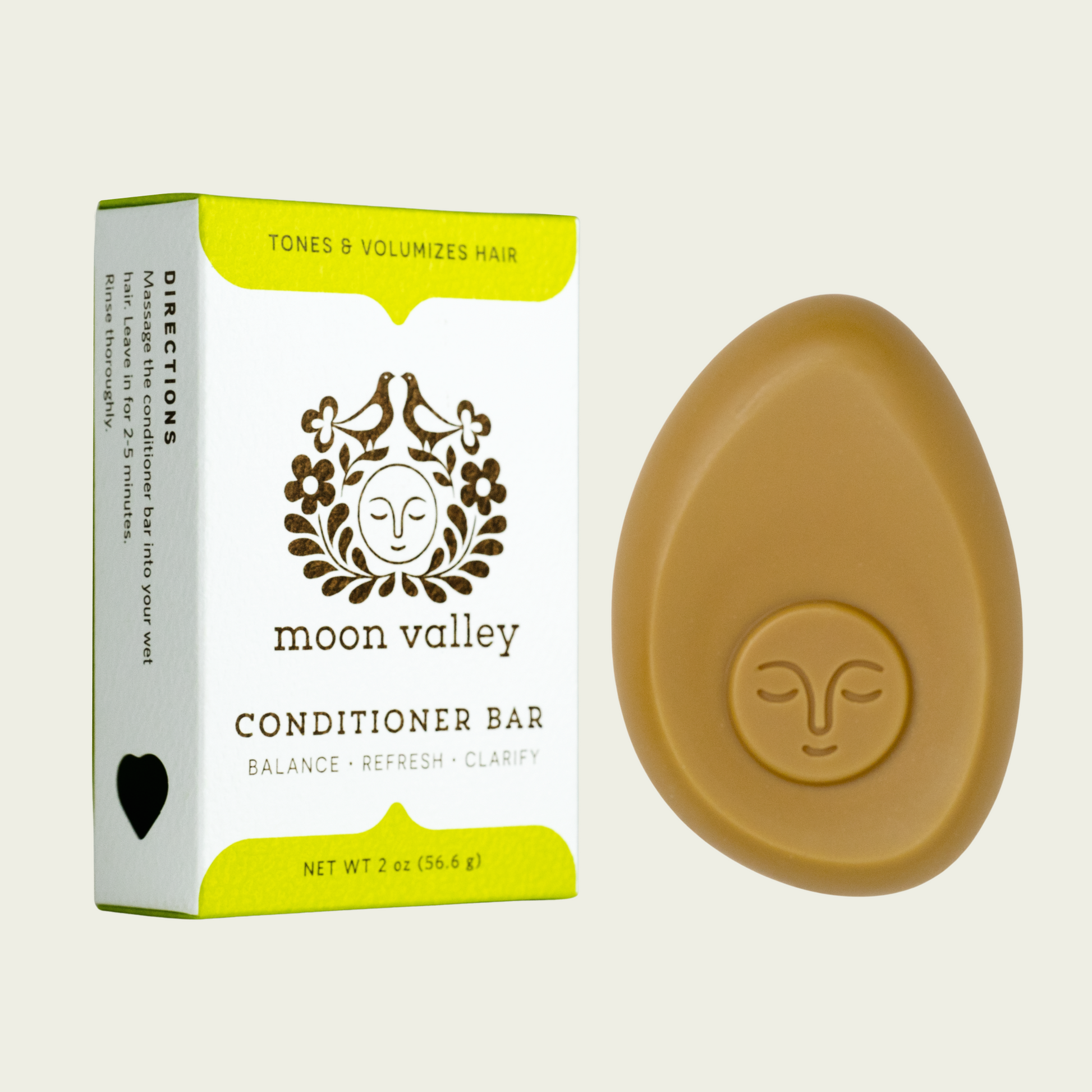 Moon Valley Organics Conditioner Bar Lemongrass Rosemary