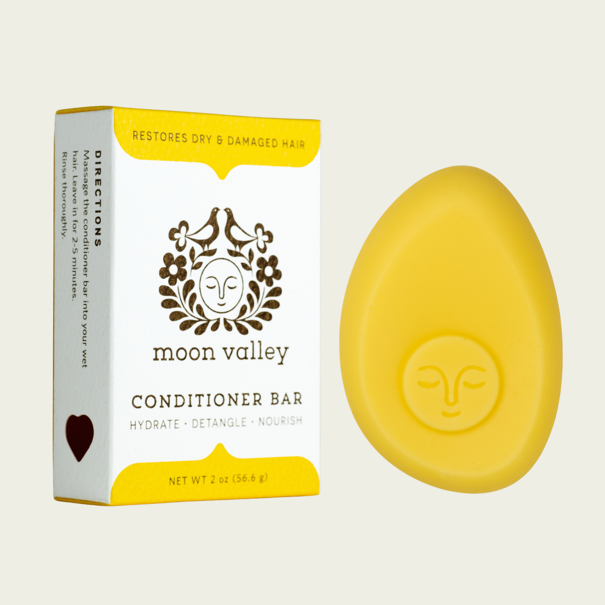 Moon Valley Organics Conditioner Bar Sweet Carrot