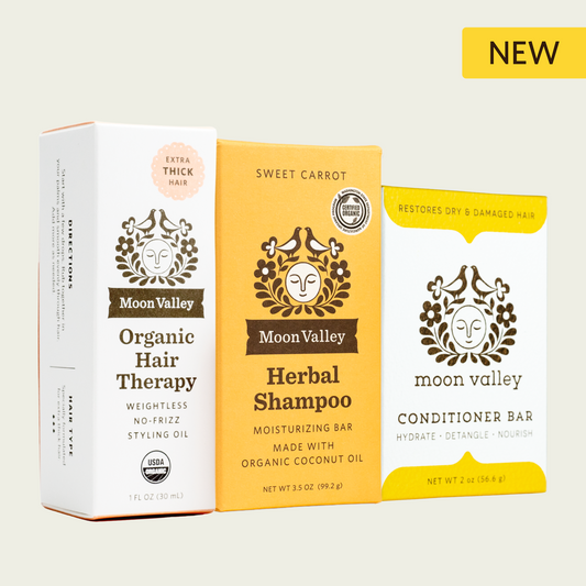 Hair Care Essentials Set Moisture Rich