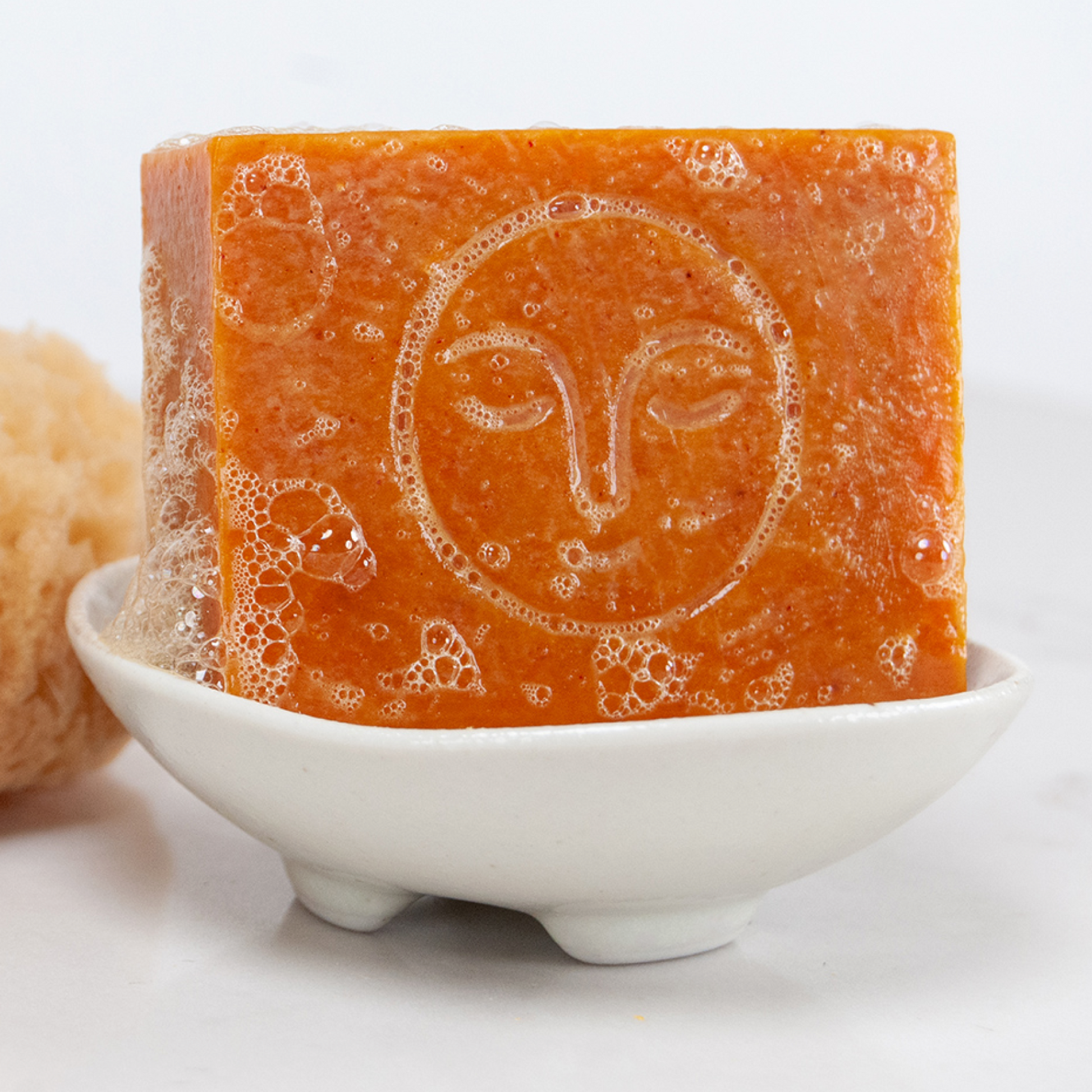 Moon Valley Organics Herbal Soap Bar Orange Spice 